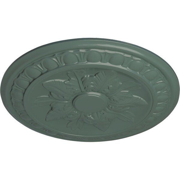 Exeter Ceiling Medallion (Fits Canopies Up To 3 1/8), Hand-Painted Cloud Burst, 17 3/4OD X 1 1/8P